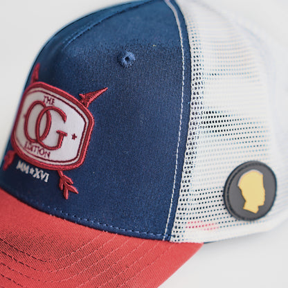 OG Trucker (Blue/Red)